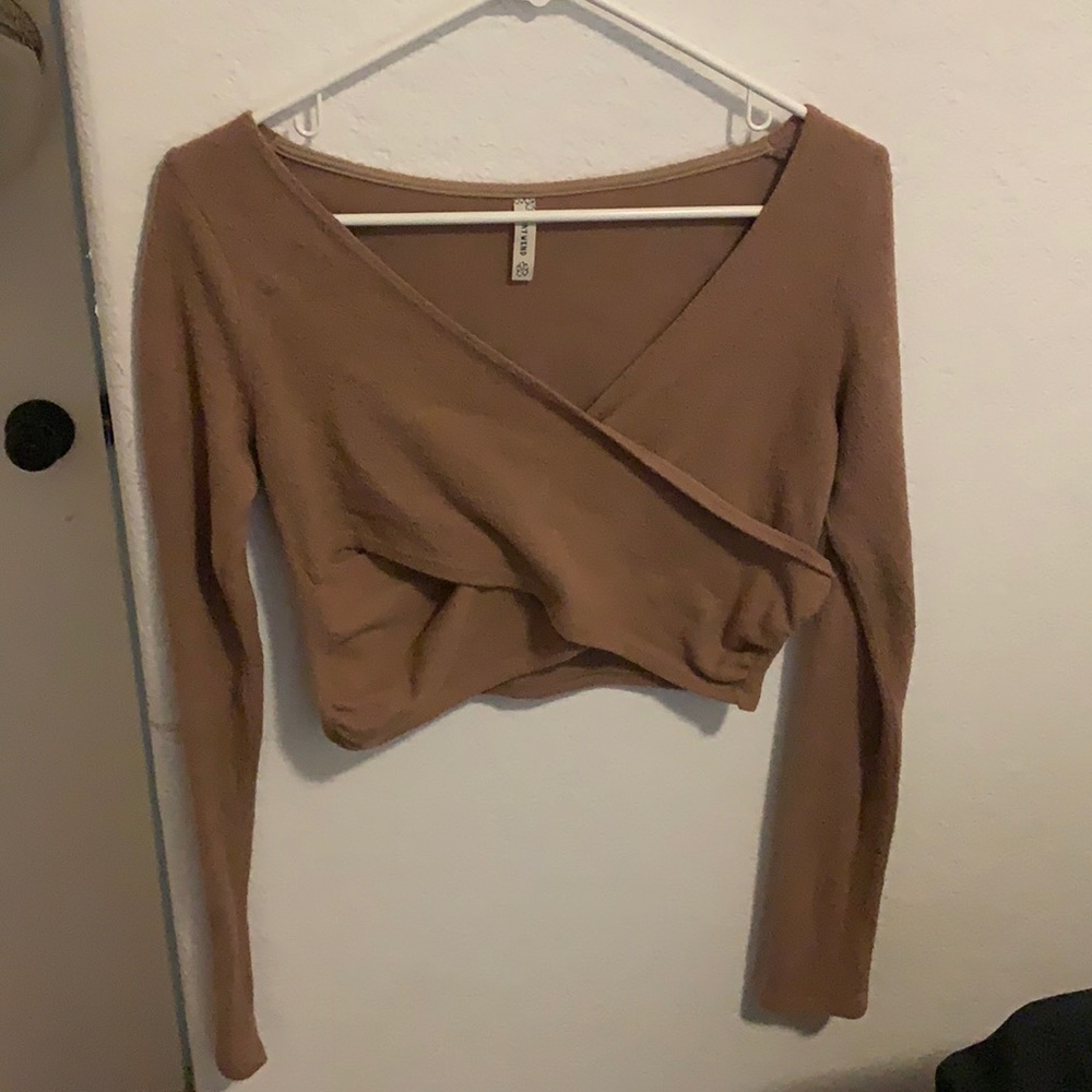 Cute cross chest top